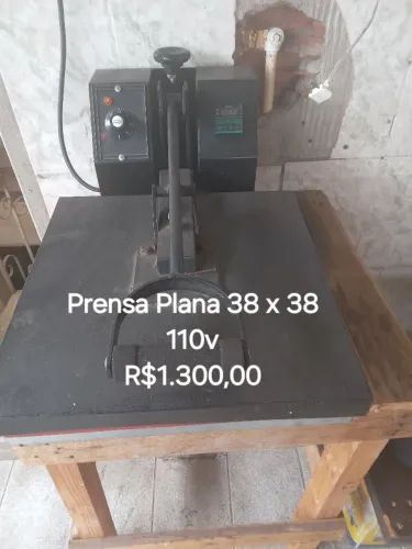 Prensa Plana 38x 38 cm