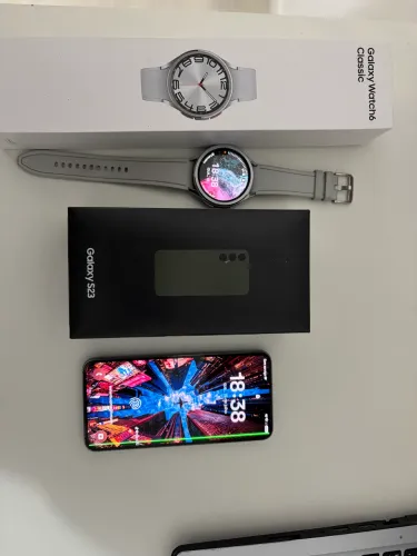 Galaxy S23 + Galaxy Watch 6 Classic