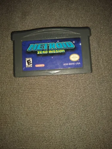 Cartucho do metroid para gameboy advance