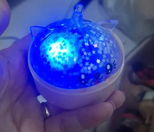 squishy doupling unicórnio com luz de Led!