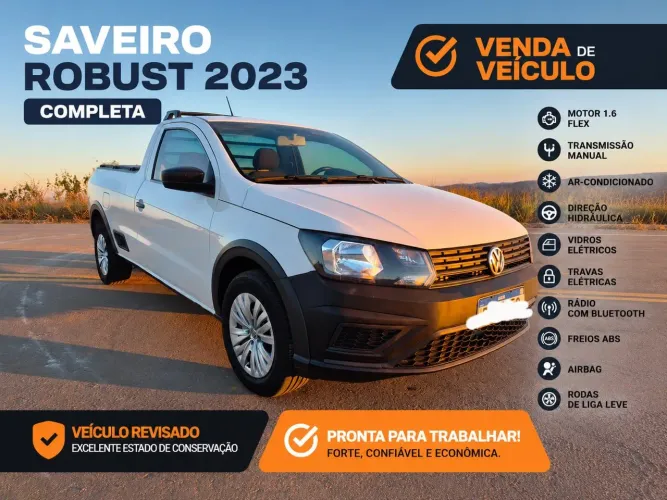 Volkswagen Saveiro Robust 1.6 Total Flex 8V 2023
