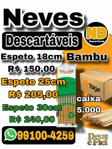Espeto de Bambu