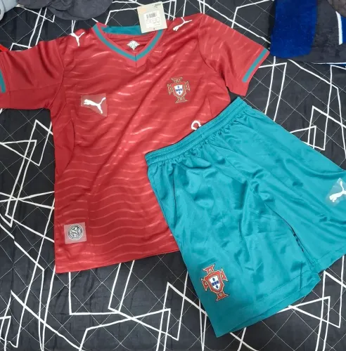 UNIFORME PORTUGAL KIDS HOME AWAY COPA 2026/TAM 12