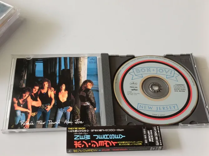 CD Bon Jovi - New Jersey (Edição Japonesa Rara)