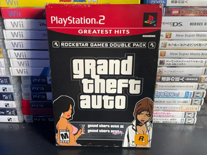 GTA Double Pack PS2 Original usado (Envio OlxPay)
