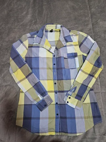 Blusa xadrez feminina 