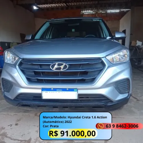 Hyundai Creta Action 1.6 16V Flex AUT 2022