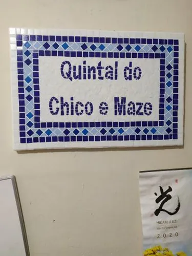 Placa personalizada mosaico
