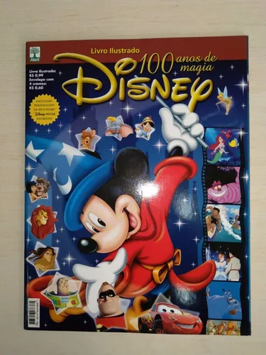Álbum figurinhas DISNEY 100 anos de magia