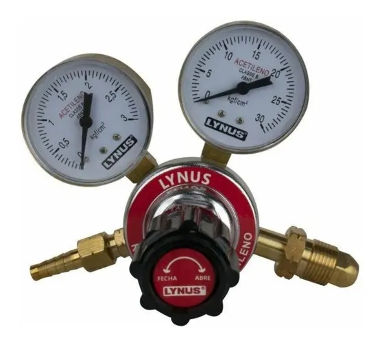 Regulador De Pressão Acetileno  - Lynus