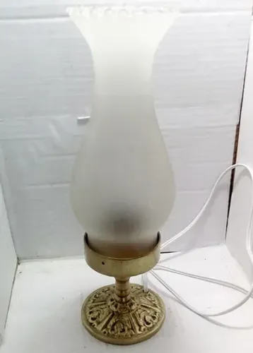 Abajur Em Bronze Modelo Candinheiro