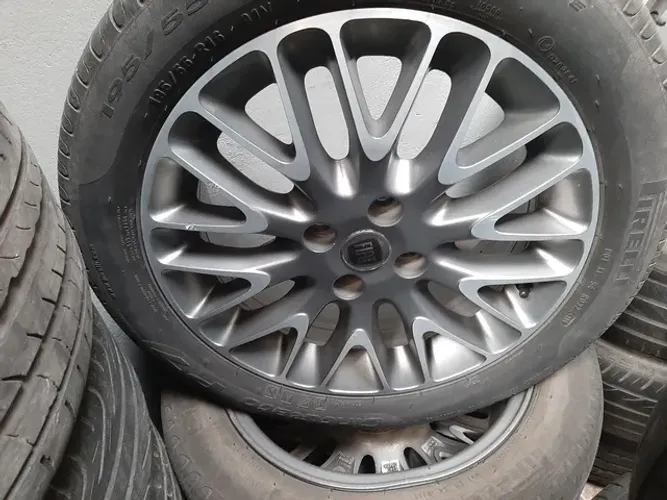 Roda aro 16 Fiat diamantada com Grafite Punto Essence 4X98