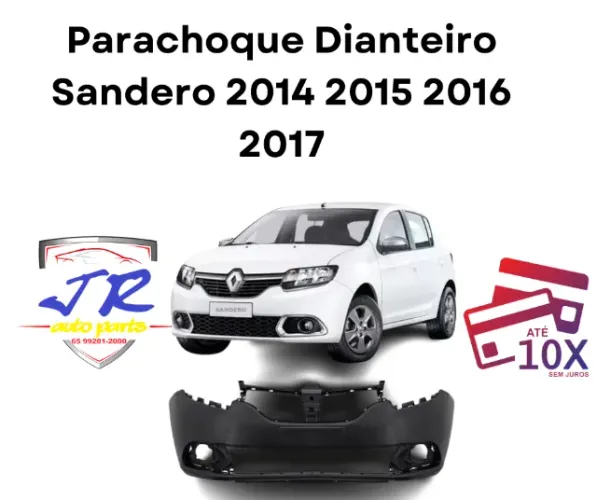Parachoque Dianteiro Sandero  2014 2015 2016 2017 