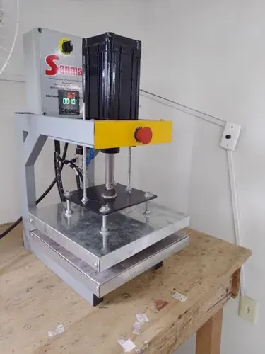 Prensa pra Embossing e Transfer Dtf
