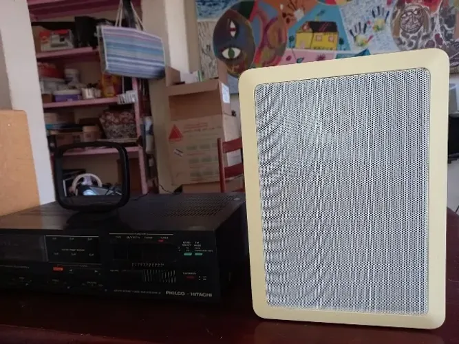 Receiver Philco Hitachi PSR 61 Cx Falantes JBL