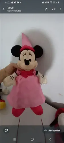 Pelúcias da Disney originais. Consulte VALORES INDIVIDUAIS