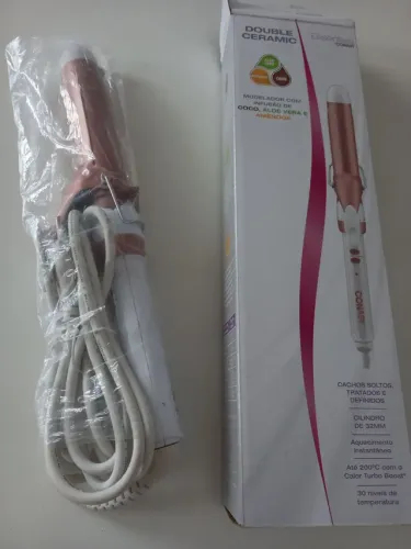 Modelador de cachos com liberação de óleos de Coco, Aloe Vera e Amêndoas CONAIR novo