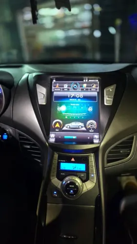 Multimídia Android tesla Hyundai Elantra 