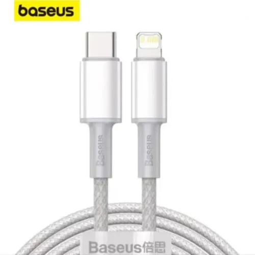 Cabo USB carga rápida PD Baseus tipo C para Lightning iPhone 1M