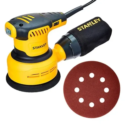 Lixadeira Roto Orbital 6 Velocidades 300W Stanley SS30