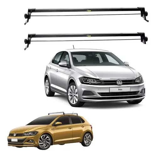 Rack De Teto Bagageiro Travessa Polo 2024 Fixado Entre Porta