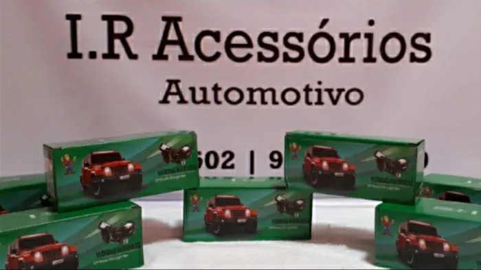 Botão com chicote elétrico pra instalar faróis aceito cartão!