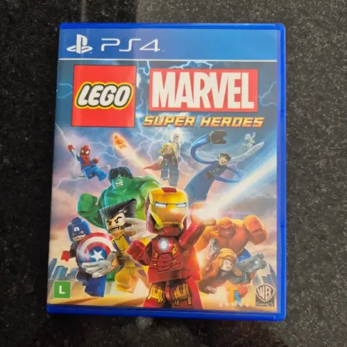 Jogo Game LEGO Marvel Super Heroes PS4 - Mídia Física