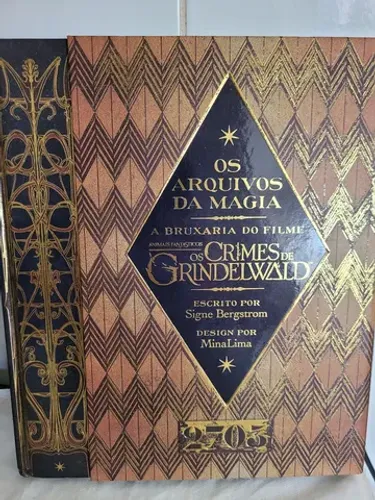 Livro os arquivos da magia animais fantásticos os crimes de grindelwald