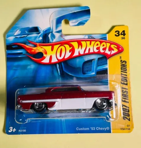 Hot Wheels - Custom '53 Chevy - 34/156 - Lacrado - ( 2007 ) - hotwheels - miniatura