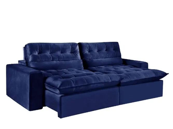 sala sofa retratil e reclinavel de 4 lugares 230 cm 