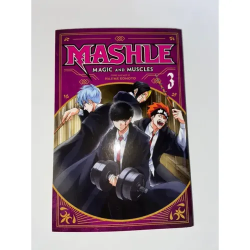 Mashle Magic and Muscles Volume 3 em inglês - Viz Media