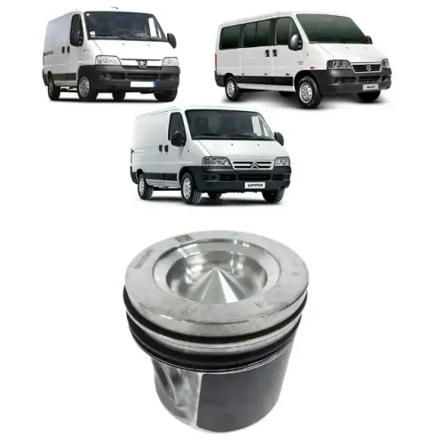 PISTÃO STD (COM ANEL) ORIGINAL FIAT DUCATO 2.3 Euro 5 2013 A 2017