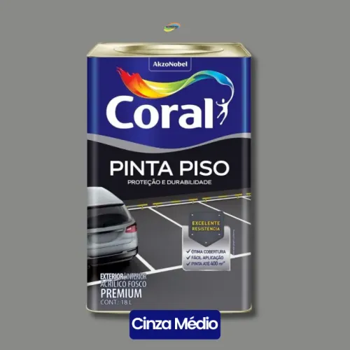 Tinta Coral Pinta Piso 3,6L / 18L 
