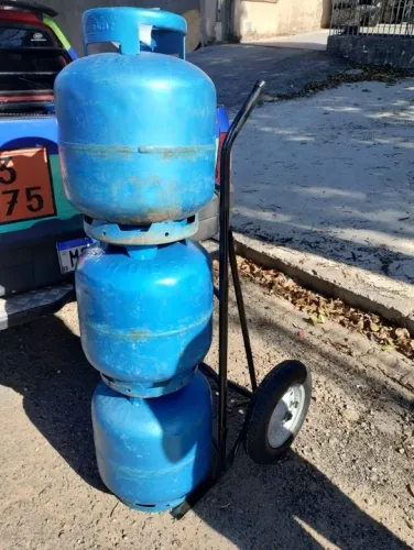 carrinho de carga de gas
