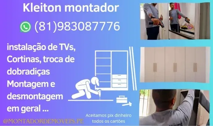 Montador de móveis recife e região metropolitana