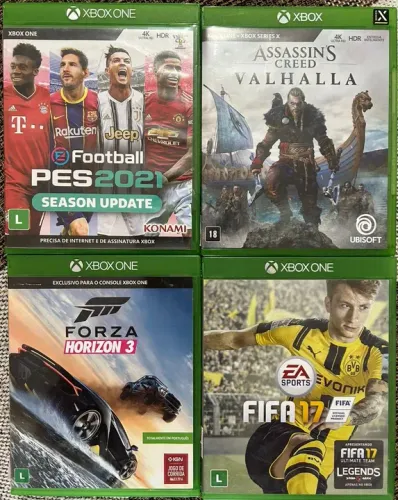Jogos Xbox one original mídia física LEIA A DESCRIÇÃO 