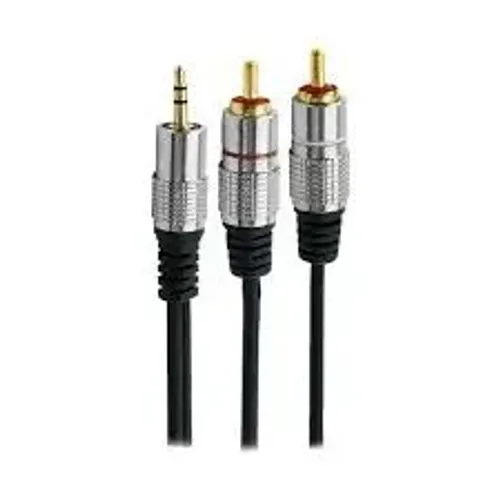 Cabo Auxiliar P2 X RCA Áudio Estéreo 5M.