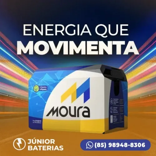 Bateria de carro moura Fortaleza bateria honda fit 40 amperes