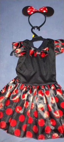 Vestido Fantasia minie P