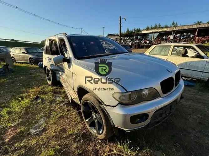 Sucata Bmw x5 M sport 4.4 v8 2004 2005 Cambio Motor Retirada de Peças 