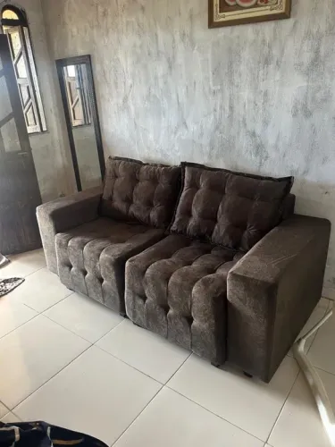 Sofá retratil 2 lugares frete gratis R$ 1399,99 a vista