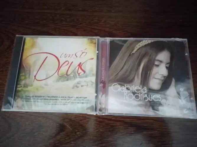 cd gabriela rodrigues e um so deus ( coletania ) evangelico