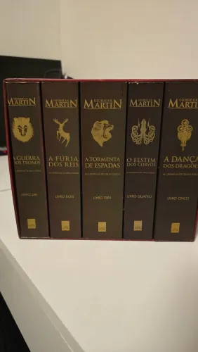 Box As Crônicas de Gelo e Fogo - 5 Livros