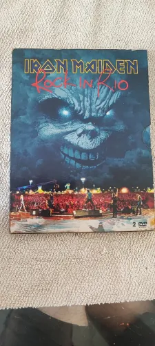 DVD Iron Maiden - Rock In Rio (2 DVD) (Digipack Slipcase + Mini Palco)