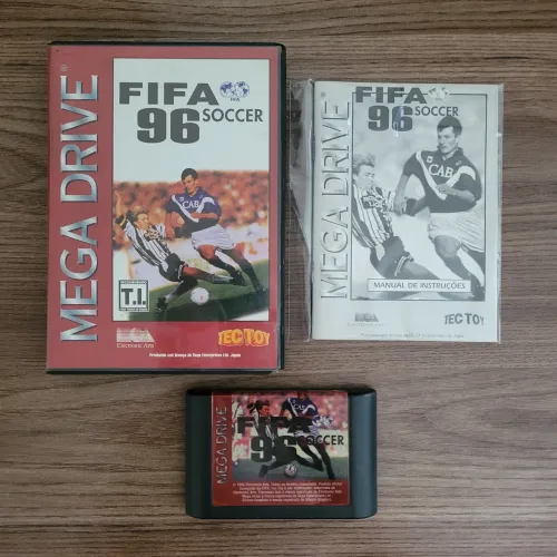 FIFA Soccer 96 - Mega Drive - Tec Toy Completo - 1995