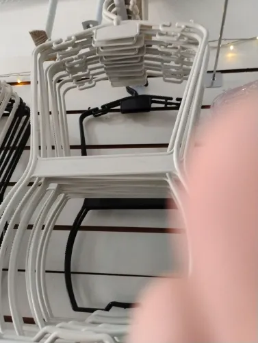 Cabides silhueta infantil novo (loja)