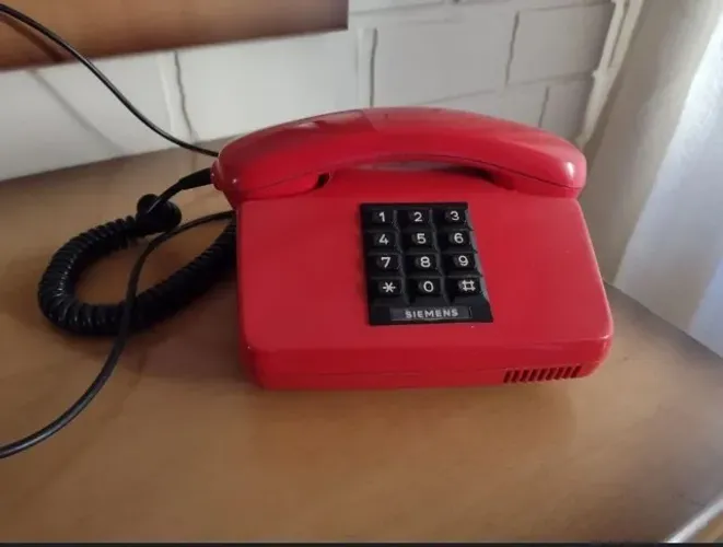 Telefone Antigo Funcionando