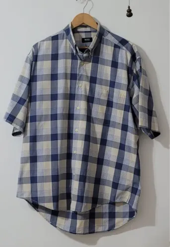 camisa cgc xadrez hugo boss TAM G