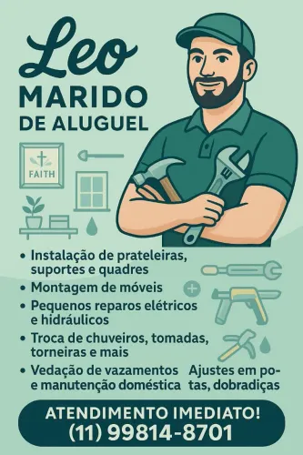 Marido de aluguel_Alto Tietê 