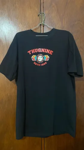 Camiseta Thug Nine Yin Yang Preta M